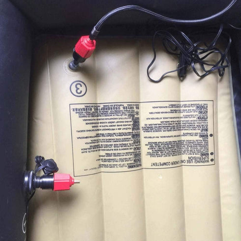 Inflatable SUP Pump Adaptor Compressor with 4 Air Valve Nozzles for Paddle Board, Inflatable Boat, and Bed