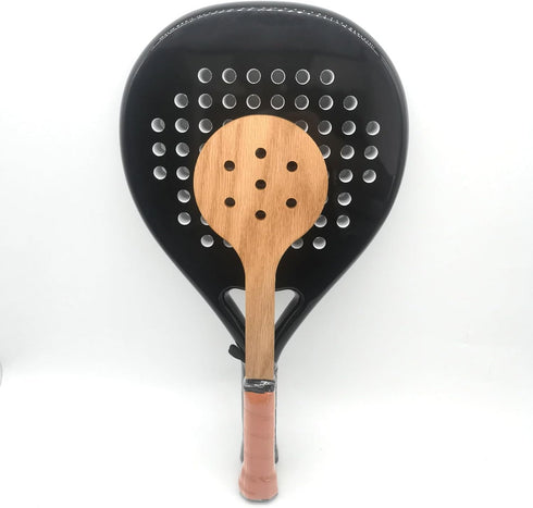 Tennis Pointer Spoon, Wooden Training Racket, Practice Batting Aid for Professional Sports Swing