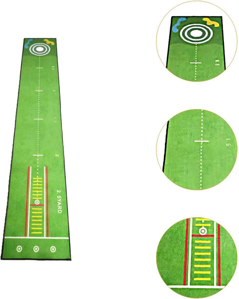 Colaxi Portable Golf Putting Mat for Indoor & Outdoor Practice