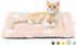 Mora Pets Cat Bed for Indoor Cats - Washable Dog Crate Pad, Soft Flat Puppy Mattress, Anti-Slip Pink 22 x 13
