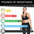 Resistance Bands with Handles, Adjustable Exercise Bands for Resistance Training, Physical Therapy, Home Workouts