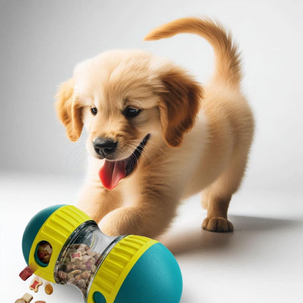 Generic Interactive Dog Toy, Food Adjustable Dispensing Dog Toy Kibble, Treats Small Big
