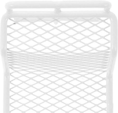 Dumbbell Rack Wall Mount Weight Holder White Single-piece Compact Storage Stand for Home Gym Strength Training