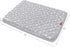 Dog Bed Covers Replacement Washable 2 Pack, Waterproof Quilted Dog Pillow Cover, Lovely Grey Star Print, 29x41 Inches