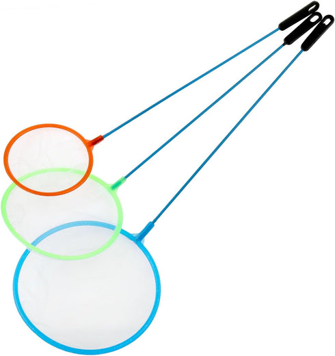 3-Piece Sets Aquarium Fish Net Mini Baby Bumper Shrimp Net Small Fish Fine Net Suitable for All Fish (Random Color) by Yocimango