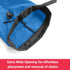 TURBOOST 48 11 Inches, 600D Heavy Duty Camping Chair Replacement Bag with Side Pocket, Camp Cover Bags for Carrying