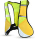 Keenso Multi-function Reflective Running Vest, Night Vision Sports Mesh Vest with Pocket