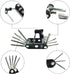 WOTOW 14 in 1 Bike Repair Tool Kit & Saddle Bag, Multitool Set with Portable Under Seat Bag for Road Mountain Bicycle