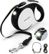 Retractable Dog Leash with Chew Proof Cable and LED Flashlight, 16Ft Heavy Duty Leash for Small Medium Large Dogs