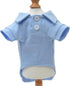 lovelonglong Basic Dog Polo Shirts, Premium Cotton, Sky-Blue XL for Large Medium Small Dogs