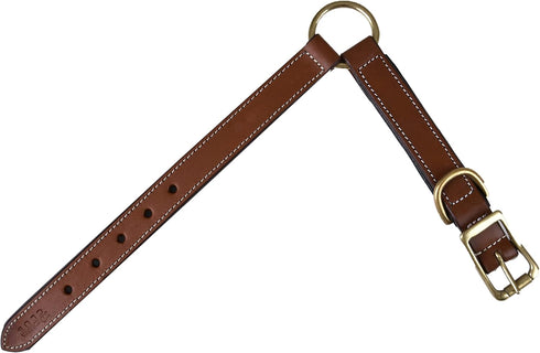 Genuine Leather Adventure Dog Collar, Full Grain Heavy Duty, Inner Cushioned Padding, Medium, Large & XL Dogs, Brown