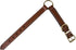 Genuine Leather Adventure Dog Collar, Full Grain Heavy Duty, Inner Cushioned Padding, Medium, Large & XL Dogs, Brown