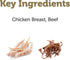 (12 5.5oz Applaws Taste Toppers, Grain-Free Dog Food Topper, Limited Ingredient, Chicken Breast with Beef in Gravy x