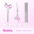 4 1 Set GLADOG Professional in Dog Grooming Scissors with Safety Round Tips, Sharp and Heavy-duty Pet Grooming Shears