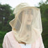 Mosquito Head Net Hat - Safari Sun Hat with Veil Mesh Protection from Insects