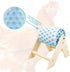 MinrzPet Chicken Coop Accessories, Beak Grinding Calcium Stone with Wooden Stand, Chicken Enrichment Toys, Toys