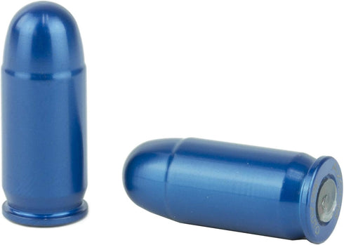 A-ZOOM .380 Package 10 , Pistol Metal Snap Caps, Auto, Blue