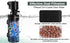 10-40 7W 100 hygger Quiet Electric Aquarium Sponge Filter Gallon Fish Tank Filter with Bio Balls Airtubing, Submersible