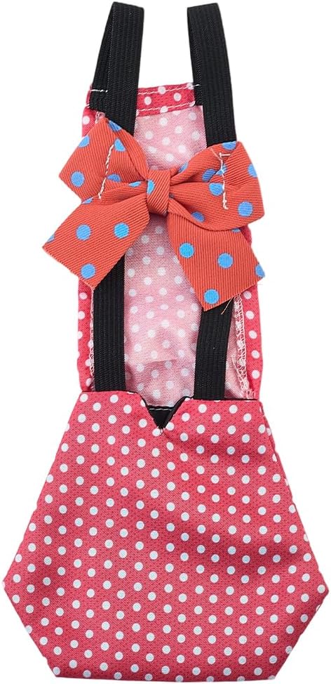 9.45 4.33 Inch CREATCABIN Pet Duck Diaper Poultry Diapers Pink Polyester Waterproof Adjustable Washable Ducking Nappy