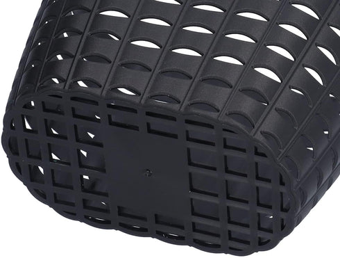 Kids Bike Basket Front, Plastic Scooter Basket for Toddler Bike Accessories, Black