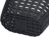 Kids Bike Basket Front, Plastic Scooter Basket for Toddler Bike Accessories, Black