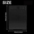 Fish Tank Divider Kit, Acrylic Aquarium Divider with 8 Suction Cups, Transparent Plate, 11.8 * 15.7in