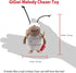 Gigwi Squeaky Cricket Cat Toy, Interactive Electronic Motion Activated Bug Sound, Automatic Squeaky Toy for Indoor Fun