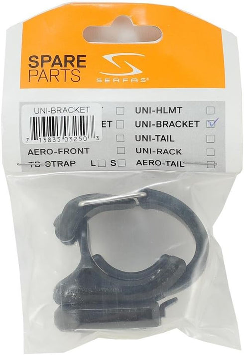Serfas Universal Handlebar Mount for Headlights, UNI-BRKT