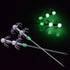 Whoasyst 2Pcs Luminously Squid Live Shrimp Hook Stainless Steel Umbrellas Fishing Cuttlefish Sleeve Squid Jigs Baits