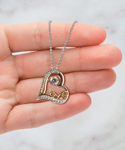 Generic Happy Anniversary to My Lovely Wife. You're My Lobster, and I'm Never! Love Dancing Necklace, Wife Jewelry, Gag