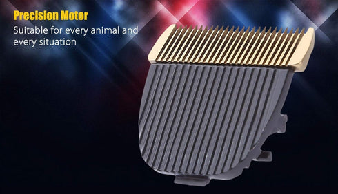 1/2pcs Dog Hair Clipper Blade, Professional Pet Clippers Replacement Blades for Baorun P2/P3 (BrownX2)