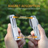 Roxon C2 Camping Utensil, 2 in 1 Detachable Folding Cutlery with Fork & Spoon for Outdoor, Hiking, Easy Carry