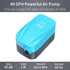 15-40 3-20 Pawfly Aquarium Compact Air Pump GPH Quiet Oxygen Pump for Gallon Fish Tanks Aerator Pump with Air Stone