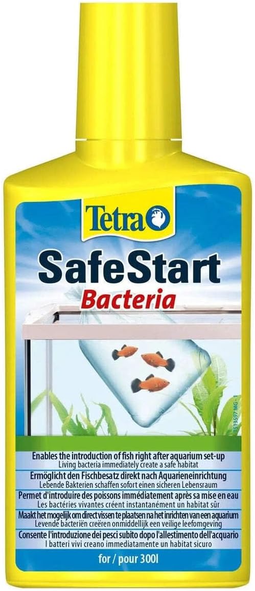 Tetra SafeStart Plus, 100 ml, 3.38-Ounce, For Newly Set-Up Fish Aquariums