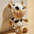 1Pc Pet Chew Toy - Puppy Molar Animal Shape Bite Resistant Plush Toy for Small Medium Large Dogs, Black&White (ZS441)