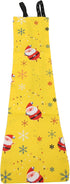Pssopp Pet Chicken Diapers, Washable Poultry Cloth for Goose Duck Hen Chicken, Yellow Christmas S