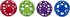 JW Pet Hol-ee Roller Dog Toy Puzzle Ball, Natural Rubber, Extra Large (7.5 Inch Diameter), Colors May Vary