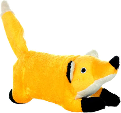 MIGHTY Nature Junior Fox Dog Toy, Durable Squeaker for Interactive Play, Machine Washable & Floats