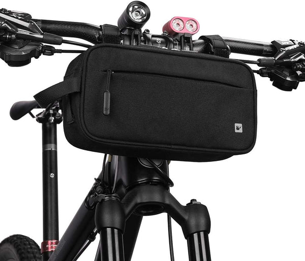 Rhinowalk Bike Handlebar Bag, Waterproof Multifunctional Front Bag for Mountain and Road Bikes, Cycling Accessories