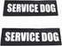 2 Pack Reflective Service Dog Patches with Hook Back for Pet Collar Vest Harness - 3 Sizes by PetBazaar