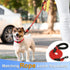 Taglory Adjustable Reflective Dog Collars for Small Medium Large Dogs, Quick Release Plastic Buckle (Red, Small)