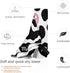 LHBALXQHTY Black White Milk Cow Print Quick Dry Towel with Hanging Loop and Storage Bag for Travel, Gym, Camping