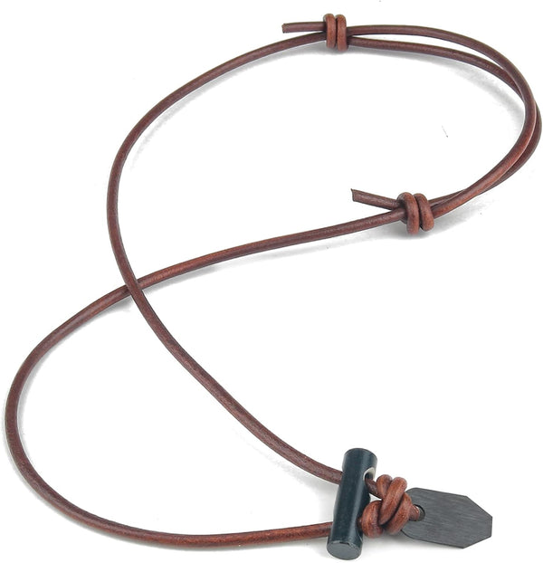 FNL Ceramic Fire Starter Necklace with Leather Cord