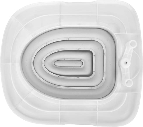 1 ZJchao Cat Toilet Training System, Universal Reusable Cat Potty Trainer for Pet Cleaning Supplies Helps Train Your