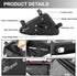 NDakter Bike Bag, Water-Resistant Frame Storage Pouch, Cycling Accessories for Phone, Wallet, Keys, Tools