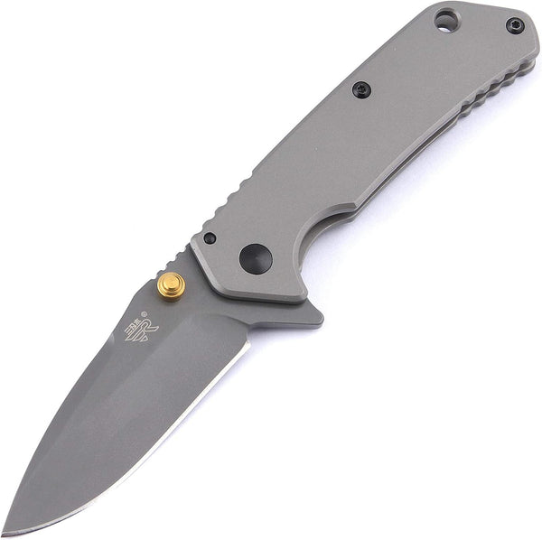 Sanrenmu 7056LUC Line Lock Folding Knife with 8Cr14Mov Blade and 3Cr14N Handle
