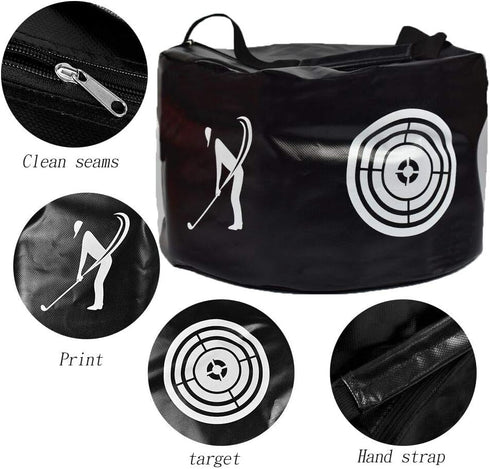 Golf Power Smash Bag Golf Swing Impact Trainer Bag
