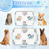 imiBBWQu Set Summer Summer 27" 22" Dog Cooling Mat Cute Cats Blue Orange Dog Cooling Mat Washable Pet Pads for Dogs Pet