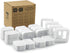 20 Pack Ceramic Cat Water Fountain Replacement Filters - 16 Pet Fountain and 4 Foam Filters for Tritone/Fiumi