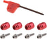 SING F LTD 4 Sets of Bicycle Olive Connecting Insert Oil Fitting